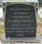 SMIT Hendrika Stephina 1921-1979