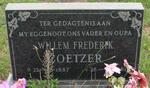 COETZER Willem Frederik 1887-1981