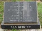 BAMBERGER Frederick Johannes 1956-1982