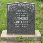 COETZEE Andries 1905-1986