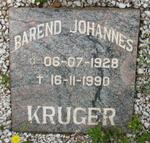 KRUGER Barend Johannes 1928-1990