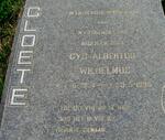 CLOETE Gys Albertus Wilhelmus 1904-1995