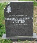 VENTER Stefanus Albertus 1939-2000