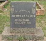 VILJOEN Johanna C.A. 1866-1928