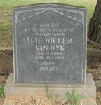 WYK Arie Willem, van 1886-1966