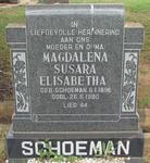 SCHOEMAN Magdalena Susara Elisabetha nee SCHOEMAN 1896-1980