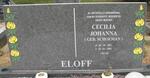 ELOFF Cecilia Johanna nee SCHOEMAN 1921-2005