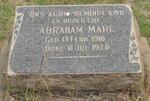 MARE Abraham 1918-1928