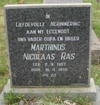 RAS Marthinus Nicolaas 1907-1955