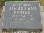VENTER Jan Adriaan 1960-1960