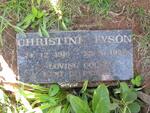 TYSON Christine 1910-1998