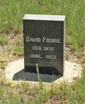 FOURIE David 1876-1952