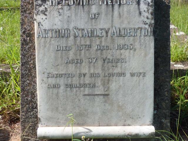 ALDERTON Arthur Stanley -1935