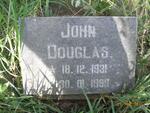 DOUGLAS John 1931-1999