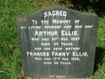 ELLIS Arthur -1937 & Frances Fanny -1968