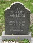 EEDEN Jan Hendrik, van 1919-1925