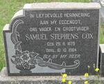 COX Samuel Stephens 1879-1964 & Martha Johanna SWANEPOEL 1887-1968