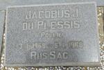 PLESSIS Jacobus J., du 1968-1968