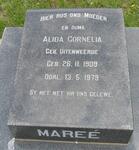 MAREÉ Alida Cornelia nee UITENWEERDE 1909-1979
