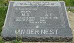 NEST A.F., van der 1897- & M.S. 1905-1967
