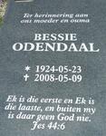 ODENDAAL Bessie 1924-2008