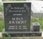 JOUBERT Susan 1918-2003