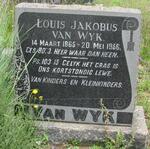 WYK Louis Jakobus, van 1865-1956