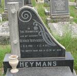 HEYMANS Hendrik Bernardus 1902-1973