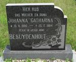 BESUYDENHOUT Johanna Catharina 1896-1984