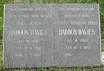 DAVIES James Joseph, Haddon 1939-1988 & Elizabeth Magrietha Louis 1943-