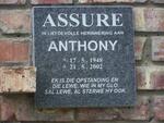 ASSURE Anthony 1948-2002