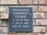 FOURIE Stephanus Johannes L. 1958-1995