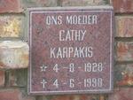 KARPAKIS Cathy 1928-1998