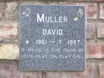 MULLER David 1961-1997