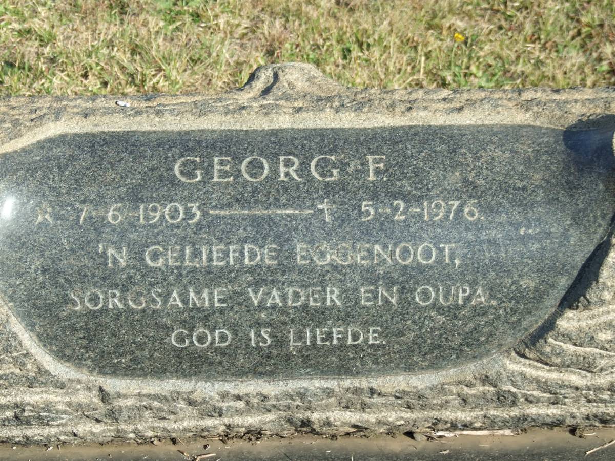 GROBLER Georg F. 1903-1976