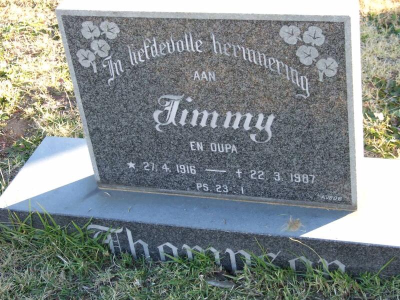 THOMPSON Jimmy 1916-1987