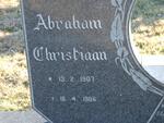 HEERDEN Abraham Christiaan, van 1907-1986