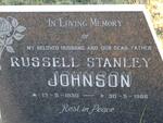 JOHNSON Russell Stanley 1930-1986