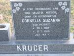 KRUGER Cornelia Suzanna nee PIETERS 1902-1985