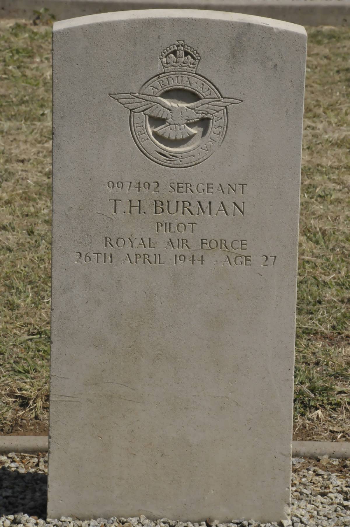 BURMAN T.H. -1944