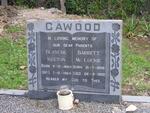 CAWOOD Barrett McLuckie 1886-1968 & Blanche Keeton 1884-1964
