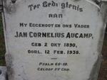 AUCAMP Jan Cornelius 1890-1938