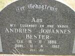 BESTER Andries Johannes 1886-1962