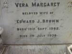 BROWN Vera Margaret 1902-1930