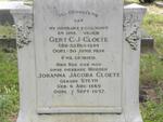 CLOETE Gert C.J. 1864-1934 & Johanna Jacoba STEYN 1869-1957