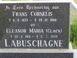LABUSCHAGNE Frans Cornelis 1923-1986 & Eleanor Maria CLACK 1931-1998