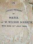 MASKEW Maria -1904