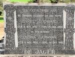 JAGER Daniel Coenraad, de 1892-1965 & Cecilia Johanna 1900-1983