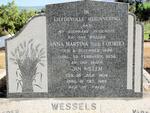 WESSELS Jan Willem 1904-1985 & Anna Martina FOURIE 1896-1958