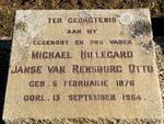 OTTO Michael Hillegard Janse van Rensburg 1876-1954